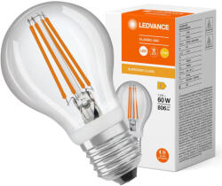 OSRAM LED izzó A60 E27 7.3W = 60W 806lm 2700K Meleg 320° Ledvance (4099854096051)