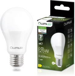 Lumileds LED izzó E27 A65 15W = 125W 2025lm 4000K Semleges 260° LUMILED (LUMLEDJ0029)