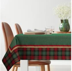 EUROFIRANY Star gobelin karácsonyi asztalterítő Zöld 90x90 cm +/-5%