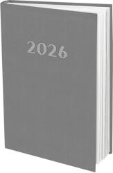 T-Calendar Határidőnapló B/6 Napi Reflection Szürke 2026 (L03893850)