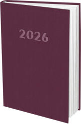 T-Calendar Határidőnapló B/6 Napi Reflection Bordó 2026 (L03893750)