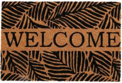 4home Kókusz szőnyeg Welcome leaves, 59 x 39 cm