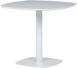 Autronic Étkezőasztal 80 x 80 cm, fehér, fehér