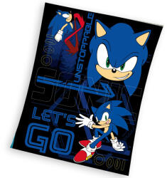 4-Home Carbotex A megállíthatatlan Sonic a sündisznó gyerek pléd, 130 x 170 cm