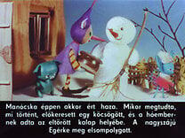 Diafilmgyártó Kft Mazsola és a hóember - Diafilm