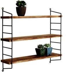 Hanah Home Polka Black and Walnut