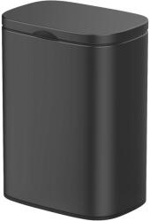 WENKO Sare fali szemetes 5 l, fekete, fekete