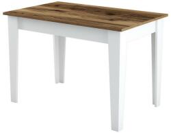 Hanah Home Kiev White and Walnut étkezőasztal, barna