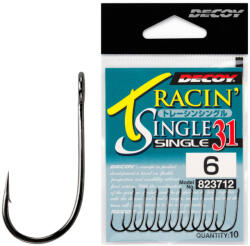Decoy Single-31 Tracin' Single #6 nagyfülű horog