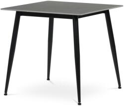 Autronic Étkezőasztal 80 x 80 cm, kerámia és márvány, szürke, szürke