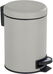 WENKO Leman pedálos szemetes 3 l, taupe, taupe, 3 l