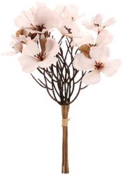 Autronic Fehér magnólia, 6 ágacska csokorban, 30 x 43 cm