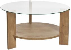 Hanah Home Clara Sapphire Oak konferenciaasztal, barna