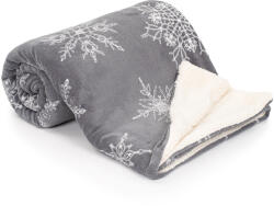 4Home Silent Snowfall gyapjú hatású pléd, 150 x 200cm