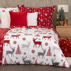 4home Snow pamut ágyneműhuzat, 140 x 220 cm, 70 x 90 cm