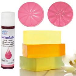  Szappanszínező folyadék, 10 ml - rózsaszín