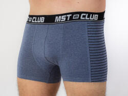 MST Boxer oldal csíkos mintával Melír kék, 2XL 40218
