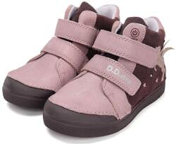 D.D.Step Valódi bőr, unikornis mintás D. D. step gyerekcipő, oldalán világító LED