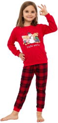 Cornette Pijama fete CORNETTE 594/185 WINTER roșu: 158/164 (32428 158/164)