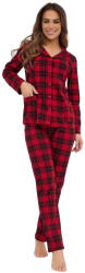 Cornette Pijama de damă cu nasturi CORNETTE 482/423 TRACY roșu: XL (32411 XL)