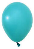 Balonevi Latex lufi, 5", 13cm, 100db/cs, Pastel Turquoise Blue, Türkiz (LUFI706567)