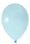 Balonevi Latex lufi, 5", 13cm, 100db/cs, Pastel Macaron Blue, Macaron Kék (LUFI395053)