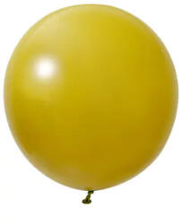 Balonevi lufi 24" 60cm, 3db/cs, Pastel Mustard, Mustársárga (LUFI600977)