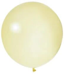 Balonevi lufi 24" 60cm, 3db/cs, Macaron Yellow, Vanília (LUFI137293)