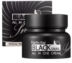Black Snail All In One Feszesítő és regeneráló arckrém fekete csiga kivonattal 100 ml - Black snail all in one FarmStay (FSBSAIOFGA100ML)