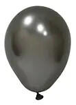 Balonevi Latex lufi, 5", 13cm, 100db/cs, Chrome Space Gray, Króm Szürke (LUFI578774)