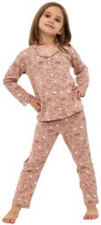 Cornette Pijama fete CORNETTE 972/195 SMILE 4 mocca: 122/128 (32435 122/128)