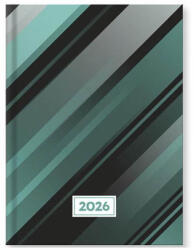 VECTRALINE határidőnapló, B/6, heti tervező, 2026, Csíkos (VEC-23-09818) - mesescuccok