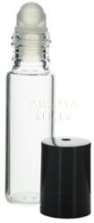  5 ml - es roll on üveg (golyós üveg) - víztiszta