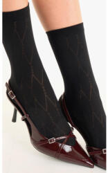 Mura 4228 mikrofibra 50 den-es zokni gyémánt mintával (497864)