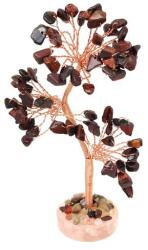 R. M. ékszer Ásványfa Macskaszem rózsakvarc korong 12cm (017713)