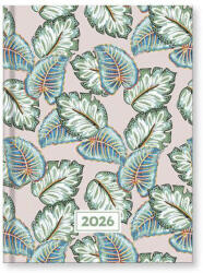 VECTRALINE határidőnapló, B/6, heti tervező, 2026, Color flexi leaves (VEC-23-09815) - officetrade