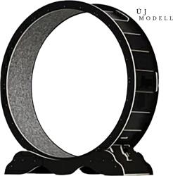 Petverzum Fekete színű, fa macskakerék