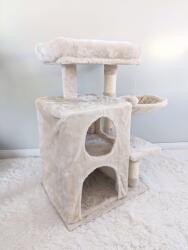 Petverzum Pedro két odús, bézs macskabútor