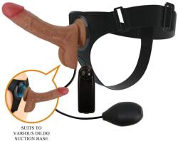 Pretty Love Oher Harness cu Vibratii + Ejaculare