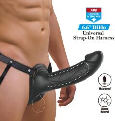 Pretty Love Curea cu Penis Silicon pt Barbati Pretty Love Landon Negru