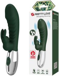 Pretty Love Naugthy Bunny Green, Reincarcabil Vibrator
