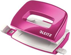 Leitz Perforator Leitz MINI 5060, 10 coli - roz metalizat (L-50601023) - officeclass