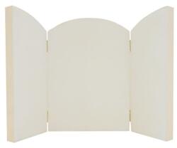 LucasArts Blat pictura icoana lemn tei tratat triptic Lucas Art, 11 x 14 cm, Blat tei triptic tratat Obiect de decorat