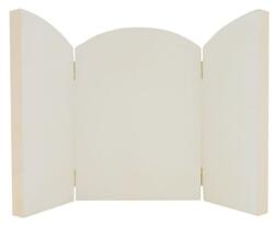 LucasArts Blat pictura icoana lemn tei tratat triptic Lucas Art, 16 x 23 cm, Blat tei triptic tratat Obiect de decorat