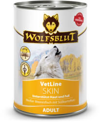 Wolfsblut VetLine Skin-Coat Fehérhallal Édesburgonyával Konzerv nedves kutyatáp 395 g - pupparadise
