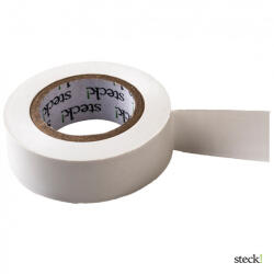 Steck ! Szigetelőszalag, fehér, 20 m (SZF_20)