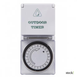 Steck ! Kültéri mechanikus napi kapcsolóóra (STM 240K)