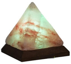  steck! USB Himalája hegyi sólámpa, PIRAMIS ALAKÚ, színváltós (SSL 10)