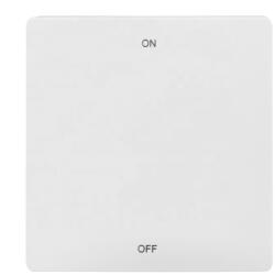 HomeVast Telecomanda RF, HomeVast®, cu 2 taste, cu baterii reincarcabile prin USB, prindere magnetica, alba (QS-RF-K01)