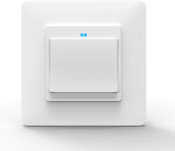 HomeVast Intrerupator inteligent cu buton, HomeVast®, 1 canal, cu protocol WiFi, compatibil Tuya/Smartlife (ES-WPS-1)